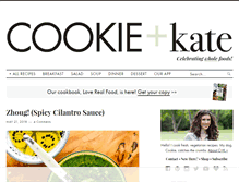 Tablet Screenshot of cookieandkate.com